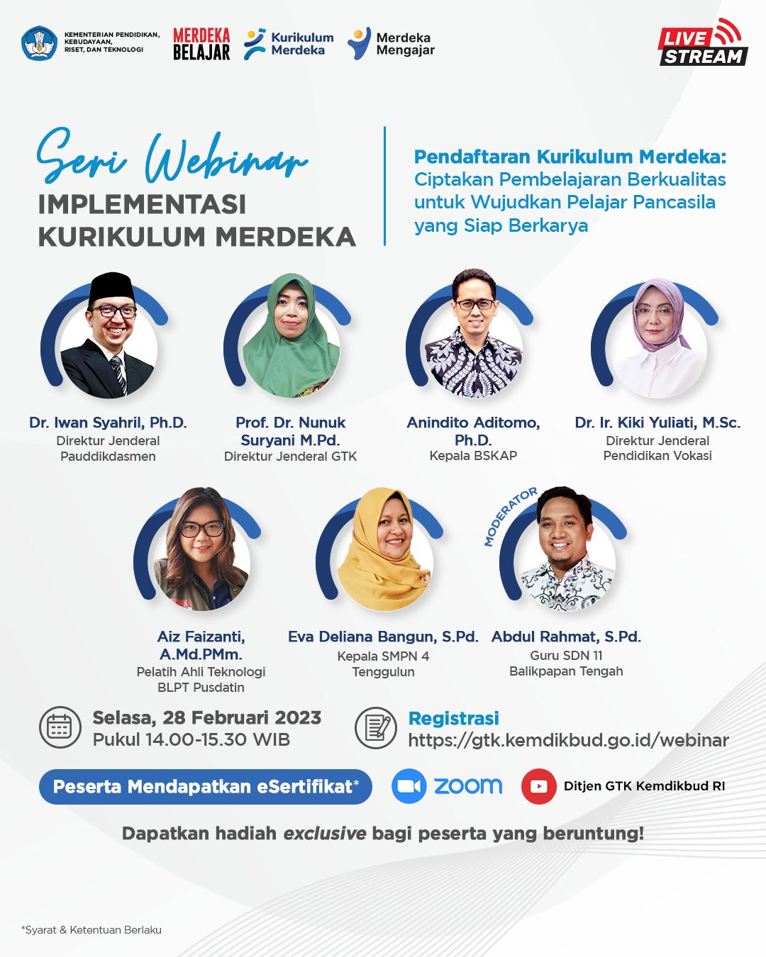 Seri Webinar Implementasi Kurikulum Merdeka