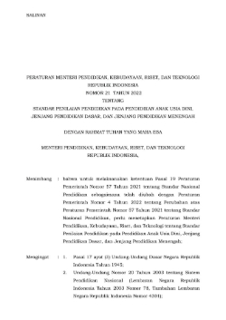 Cover Standar Penilaian Pendidikan