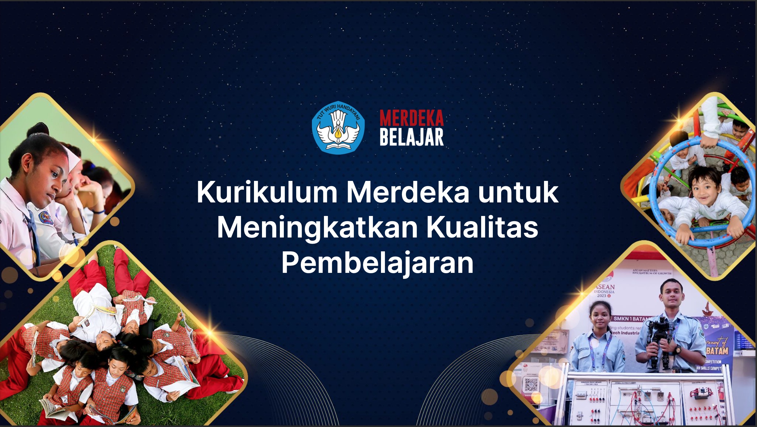 Cover Paparan Kurikulum Merdeka untuk Meningkatkan Kualitas Pembelajaran