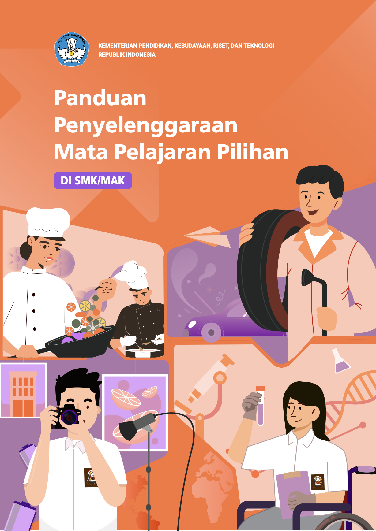 Cover Panduan Penyelenggaraan Mata Pelajaran Pilihan di SMK/MAK