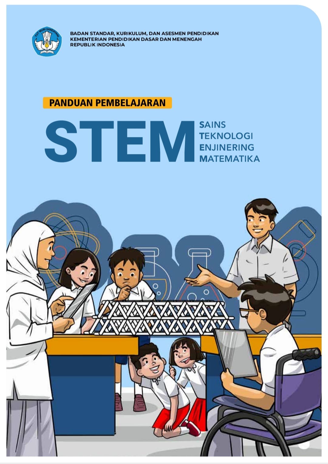 Cover Panduan Pembelajaran Sains, Teknologi, Enjinering, Matematika